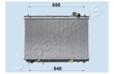 Chladič motora JAPANPARTS RDA153084