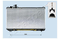 Chladič motora JAPANPARTS RDA153105