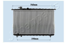 Chladič motora JAPANPARTS RDA283095