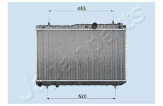Chladič motora JAPANPARTS RDA333033