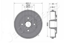 Brzdový bubon JAPANPARTS TA-0401