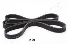 ozubený klínový řemen JAPANPARTS TV-K29