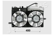 Ventilátor chladenia motora JAPANPARTS VNT152020