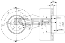 Brzdový kotouč ICER 78BD0415-2