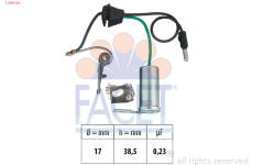 Sada kontaktů, rozdělovač FACET 1.3691/26