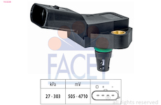 Senzor, tlak výfukového plynu FACET 10.3228