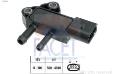 Senzor, tlak výfukového plynu FACET 10.3362