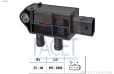 Senzor, tlak výfukového plynu FACET 10.3432