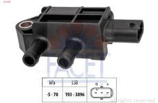 Senzor, tlak výfukového plynu FACET 10.3443