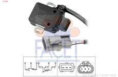 Senzor, poloha škrticí klapky FACET 10.5008