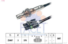 Lambda sonda FACET 10.7346