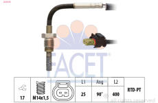 Čidlo, teplota výfukových plynů FACET 22.0133