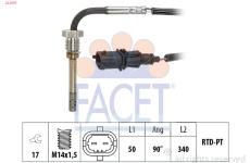 Čidlo, teplota výfukových plynů FACET 22.0167