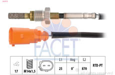 Cidlo, teplota vyfukovych plynu FACET 22.0172