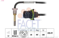 Cidlo, teplota vyfukovych plynu FACET 22.0366