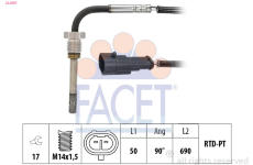 Cidlo, teplota vyfukovych plynu FACET 22.0367