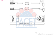 Sada kabelů pro zapalování FACET 4.9451