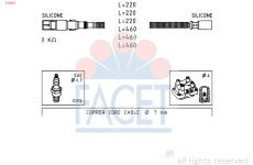 Sada kabelů pro zapalování FACET 4.9643