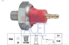 Olejový tlakový spínač FACET 7.0015
