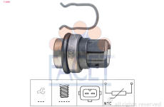 Snímač teploty chladiacej kvapaliny FACET 7.3086
