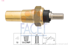Snímač, teplota chladiva FACET 7.3180