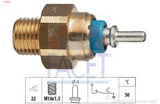 Teplotní spínač FACET 7.4070