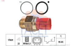 Teplotní spínač, větrák chladiče FACET 7.5149