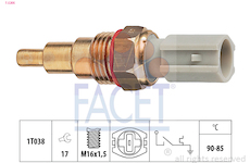 Teplotní spínač, větrák chladiče FACET 7.5205