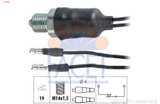 Spínač, světlo zpátečky FACET 7.6055