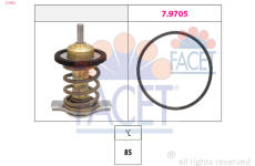 Termostat, chladivo FACET 7.7953