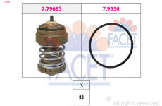 Termostat, chladivo FACET 7.7969