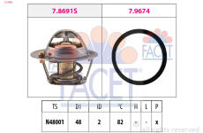 Termostat, chladivo FACET 7.7999