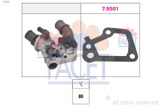 Termostat, chladivo FACET 7.8101