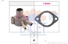 Termostat, chladivo FACET 7.8112