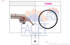 Termostat, chladivo FACET 7.8164