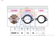 Termostat, chladivo FACET 7.8228