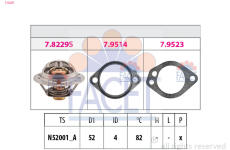 Termostat, chladivo FACET 7.8229