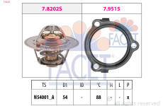 Termostat, chladivo FACET 7.8234