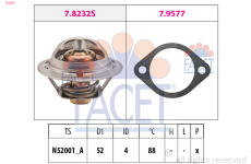 Termostat, chladivo FACET 7.8237