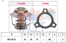 Termostat, chladivo FACET 7.8238