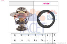 Termostat chladenia FACET 7.8267