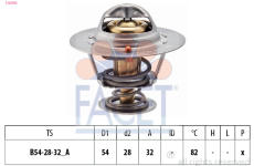 Termostat, chladivo FACET 7.8276S