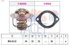 Termostat, chladivo FACET 7.8306