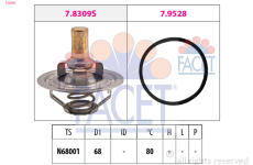 Termostat, chladivo FACET 7.8309