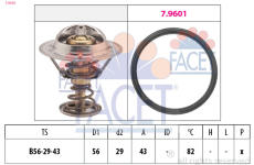Termostat, chladivo FACET 7.8339