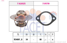 Termostat, chladivo FACET 7.8358