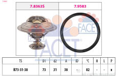 Termostat, chladivo FACET 7.8363