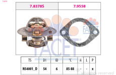 Termostat, chladivo FACET 7.8378