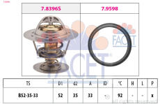 Termostat, chladivo FACET 7.8396