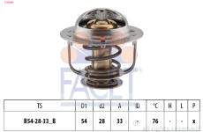 Termostat, chladivo FACET 7.8400S